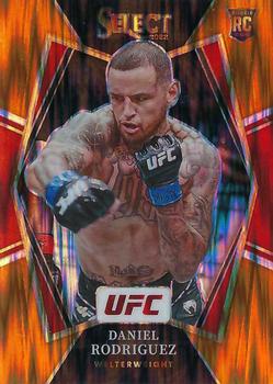 2022 Panini Select UFC - Orange Flash Prizms #127 Daniel Rodriguez Front