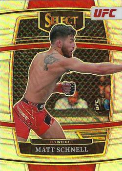 2022 Panini Select UFC - Silver Prizms #16 Matt Schnell Front