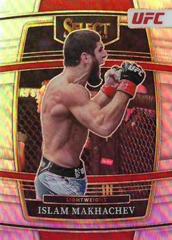 2022 Panini Select UFC - Silver Prizms #29 Islam Makhachev Front