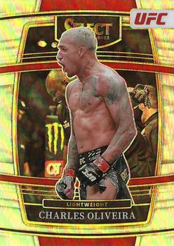 2022 Panini Select UFC - Silver Prizms #45 Charles Oliveira Front