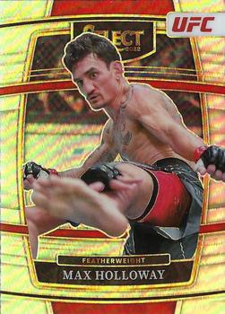 2022 Panini Select UFC - Silver Prizms #65 Max Holloway Front