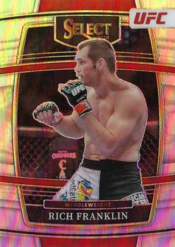 2022 Panini Select UFC - Silver Prizms #72 Rich Franklin Front