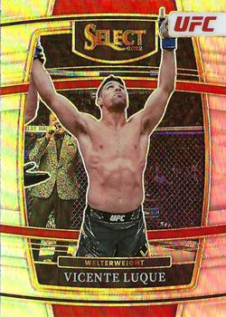 2022 Panini Select UFC - Silver Prizms #76 Vicente Luque Front