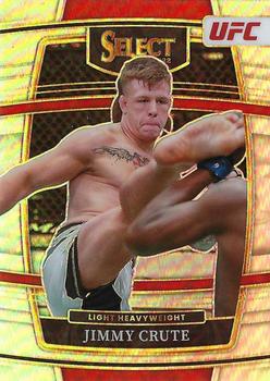2022 Panini Select UFC - Silver Prizms #78 Jimmy Crute Front
