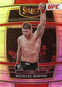 2022 Panini Select UFC - Silver Prizms #82 Michael Bisping Front