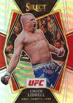 2022 Panini Select UFC - Silver Prizms #128 Chuck Liddell Front