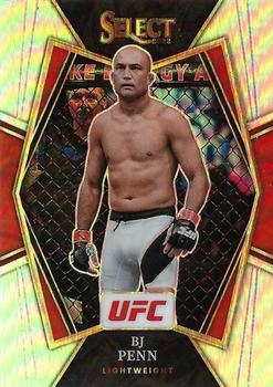 2022 Panini Select UFC - Silver Prizms #138 BJ Penn Front