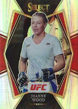 2022 Panini Select UFC - Silver Prizms #156 Joanne Wood Front