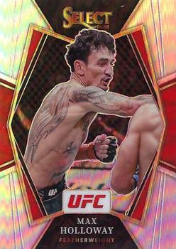 2022 Panini Select UFC - Silver Prizms #161 Max Holloway Front