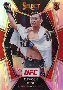 2022 Panini Select UFC - Silver Prizms #179 Dawoon Jung Front