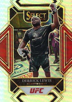 2022 Panini Select UFC - Silver Prizms #377 Derrick Lewis Front