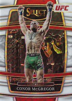 2022 Panini Select UFC - White Prizms #93 Conor McGregor Front