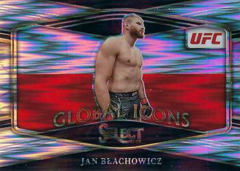 2022 Panini Select UFC - Global Icons Flash Prizms #12 Jan Blachowicz Front