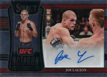 2022 Panini Select UFC - Octagon Action Signatures #OA-JLZ Joe Lauzon Front