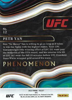 2022 Panini Select UFC - Phenomenon #12 Petr Yan Back