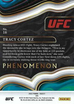 2022 Panini Select UFC - Phenomenon #16 Tracy Cortez Back