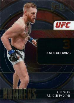 2022 Panini Select UFC - Select Numbers #21 Conor McGregor Front