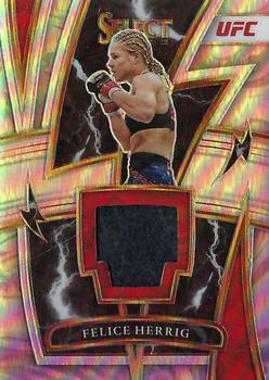 2022 Panini Select UFC - Sparks #SP-FHG Felice Herrig Front