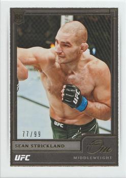 2022 Panini Chronicles UFC #475 Sean Strickland Front