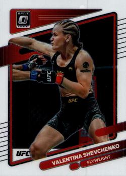 2022 Donruss Optic UFC #41 Valentina Shevchenko Front