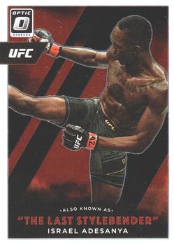 2022 Donruss Optic UFC - Also Known As #8 Israel Adesanya Front