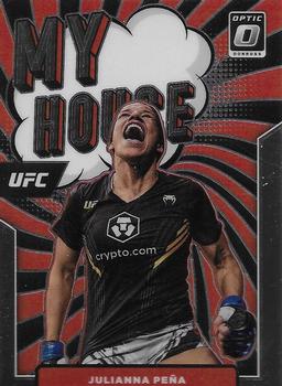2022 Donruss Optic UFC - My House #13 Julianna Pena Front