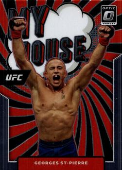 2022 Donruss Optic UFC - My House #25 Georges St-Pierre Front