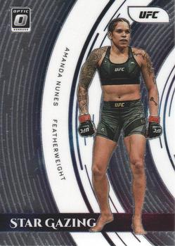 2022 Donruss Optic UFC - Star Gazing #5 Amanda Nunes Front