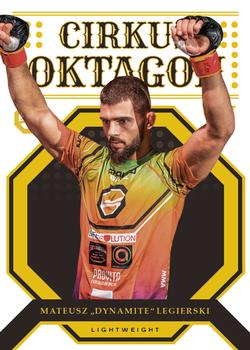 2022 Sportzoo Oktagon MMA - Cirkus Oktagon #CO-10 Mateusz Legierski Front