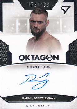 2022 Sportzoo Oktagon MMA - Silver Signature #SL1-KR Karol Ryšavý Front