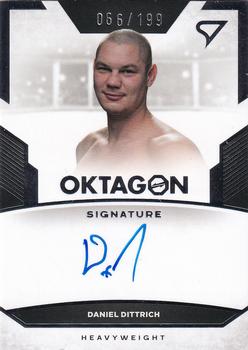 2022 Sportzoo Oktagon MMA - Silver Signature #SL1-DD Daniel Dittrich Front