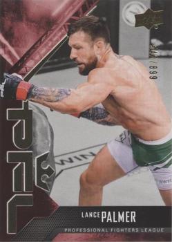 2022 Upper Deck PFL Professional Fighters League - Red #2 Lance Palmer Front