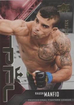 2022 Upper Deck PFL Professional Fighters League - Red #4 Raush Manfio Front