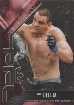 2022 Upper Deck PFL Professional Fighters League - Red #9 Ante Delija Front