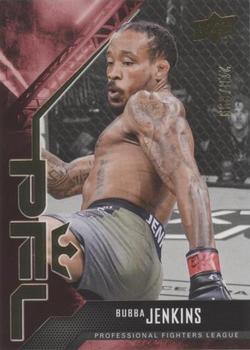 2022 Upper Deck PFL Professional Fighters League - Red #19 Bubba Jenkins Front
