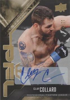 2022 Upper Deck PFL Professional Fighters League - Autographs Gold #11 Clay Collard Front