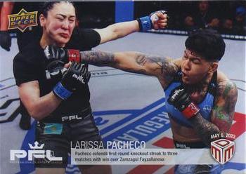 2022 Upper Deck PFL Match Dated Moments #12 Larissa Pacheco Front