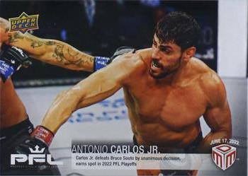 2022 Upper Deck PFL Match Dated Moments #15 Antonio Carlos Jr. Front