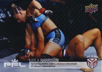 2022 Upper Deck PFL Match Dated Moments #33 Kayla Harrison Front