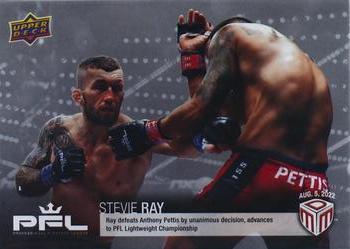 2022 Upper Deck PFL Match Dated Moments - Silver #S7 Stevie Ray Front