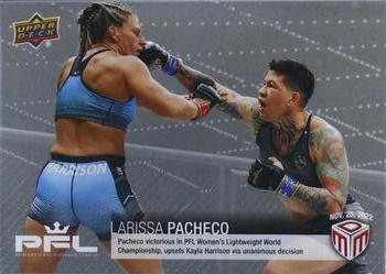 2022 Upper Deck PFL Match Dated Moments - Silver #S10 Larissa Pacheco Front