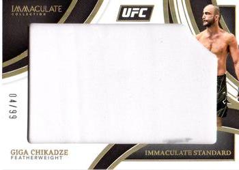2022 Panini Immaculate Collection UFC - The Immaculate Standard #IS-GGC Giga Chikadze Front