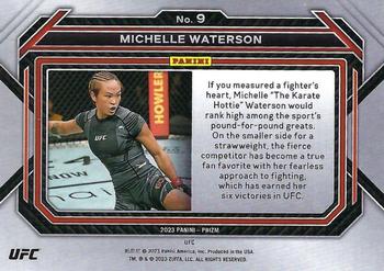 2023 Panini Prizm UFC #9 Michelle Waterson Back