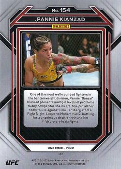 2023 Panini Prizm UFC #154 Pannie Kianzad Back
