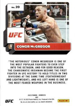 2023 Donruss UFC #20 Conor McGregor Back