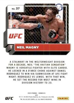 2023 Donruss UFC #37 Neil Magny Back