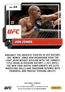 2023 Donruss UFC #44 Jon Jones Back