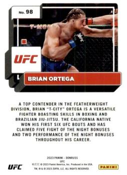 2023 Donruss UFC #98 Brian Ortega Back