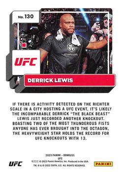 2023 Donruss UFC #130 Derrick Lewis Back