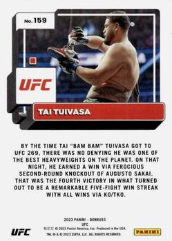 2023 Donruss UFC #159 Tai Tuivasa Back